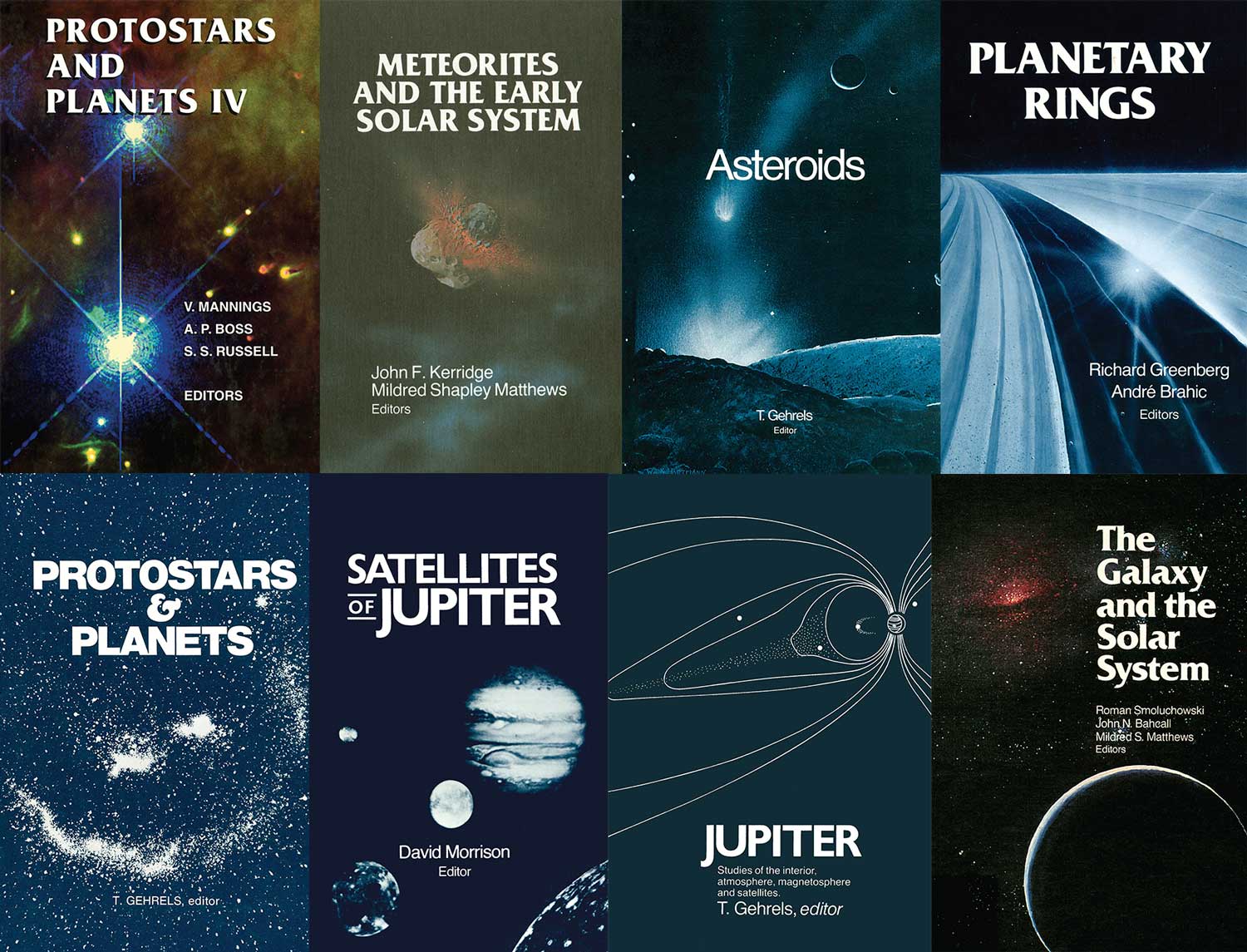 Space Science Series book covers
