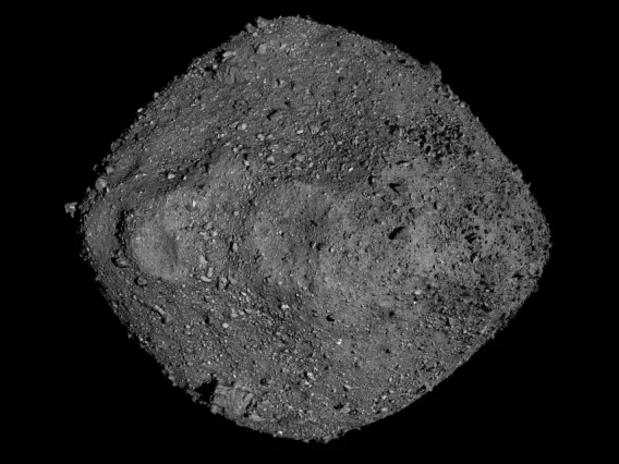 Image of asteroid Bennu